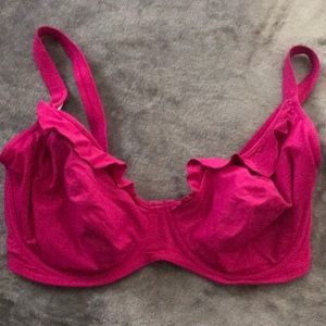 Underwire bikini top